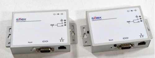 (lot Of 2 )silex Sx-500 Serial Server, No Ac Adapter Nnk