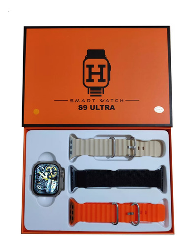 Smartwatch S9 Ultra Reloj Inteligente Set 3 Correas Regalo  
