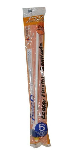 Imagen 2 de 7 de Canilla O Acople Flexible P/sanitarios ½'' X 40cm