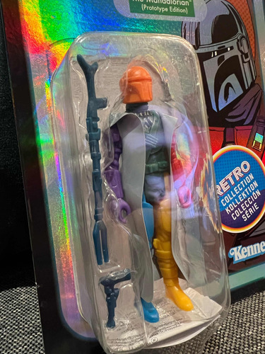 The Mandalorian Prototipo Star Wars Retro Collection Naranja (Usado)