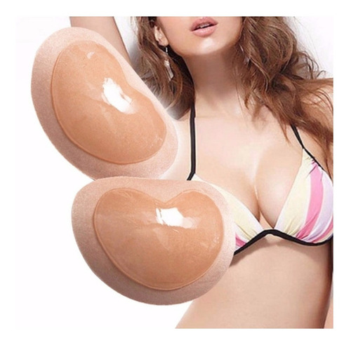 Imagen 2 de 6 de Almohadilla Relleno De Busto Push-up Aumento Talle Les Loles