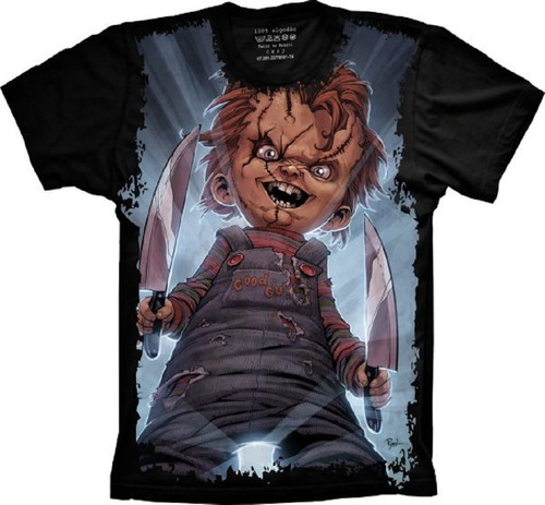 Camiseta Plus Size - Chuck O Brinquedo Assassino