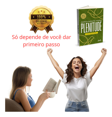 Livro Plenitude Devocional 40 Dias Camila Saraiva Vieira