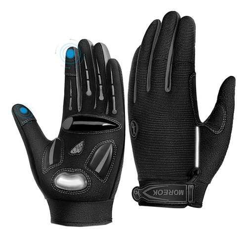 Protector Con Almohadilla Guantes, Mxgly-004, 1par, M, Negro