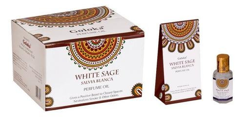 Óleo Perfumado Goloka White Sage Sávia Branca Com 10 Ml