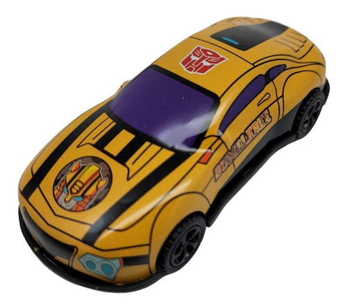 Autito Transformers Optimus Bumblebee Super Auto Juguete