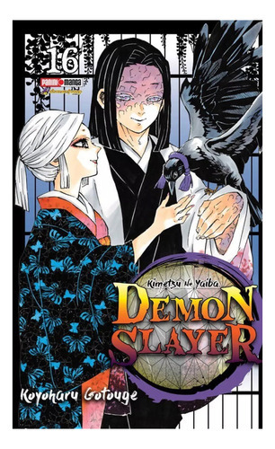 Demon Slayer: Kimetsu No Yaiba, De Koyoharu Gotouge., Vol. 16. Editorial Panini, Tapa Blanda, Edición 1 En Español, 2021