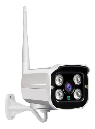 Imagen 1 de 1 de Cámara de seguridad Smart Tech ST-960 SD con resolución de 1MP visión nocturna incluida blanca 