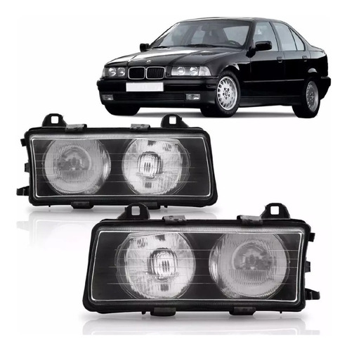 Óptica Bmw Serie 3 1996 1997 1998 1999 2001 4 Puertas Depo