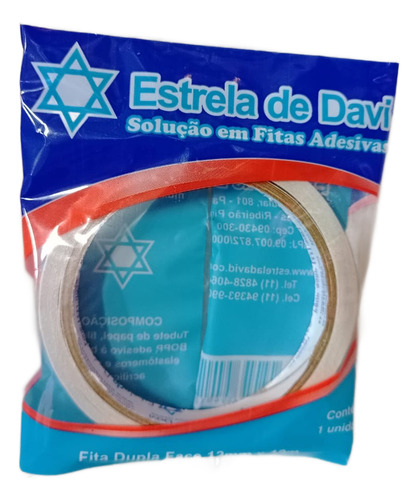 Fita Dupla Face 12mm X 10m
