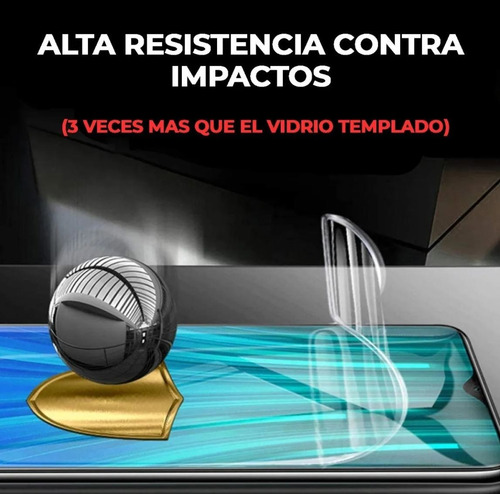 Imagen 5 de 7 de Lamina De Hidrogel Para iPhone 14 Pro Max - Rock Space