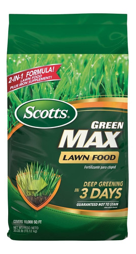 Scotts Green Max Abono Para Césped