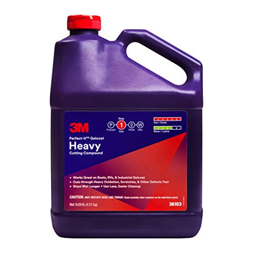 3m Perfect-it Gelcoat Heavy Cutting Compound, 36103, Crkvx
