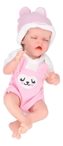 Baby Toy 12in Girl Doll Lovely Long Eyelashes Soft Silicone