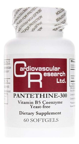 Investigación Cardiovascular Pantetina 300 Vitamina B5, Blan