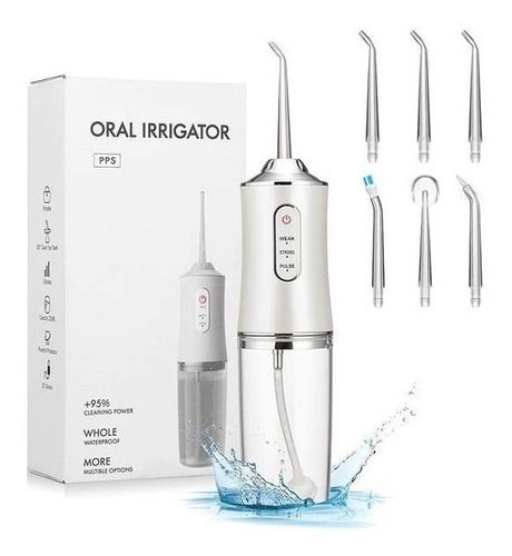 Irrigador Oral Elétrico Jato Dágua Limpador Dental E Bucal