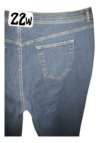 Capri Bermuda Azul Mezclilla Talla 22w (40/42) Basic Editio