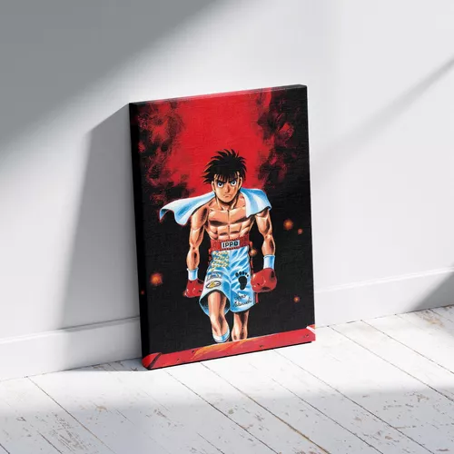  Cartel de manga de estaño anime Hajime no Ippo New Challenger  Anime Poster Decoración del hogar Arte de la pared Impresión de Navidad  Regalo de cumpleaños para niño niña 16.0 x