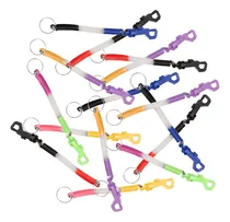 Comprar 50 Peças Espiral Mola Espiral Chaveiro Elástico Retrátil