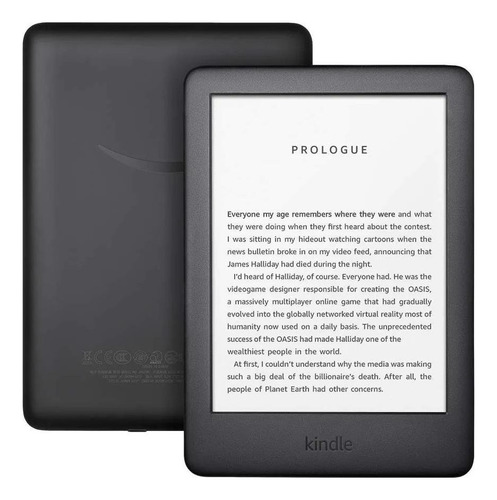 E-Reader  Kindle Touch 2019 4GB negro con pantalla de 6" 167ppp
