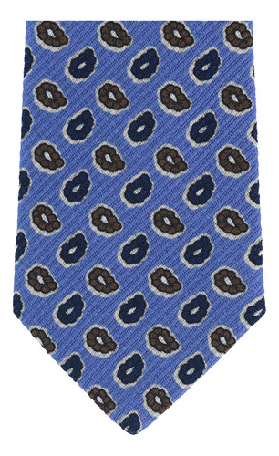 Corbata Scappino Manzoni De Paisleys En Lana Hombre 459 Color Azul claro