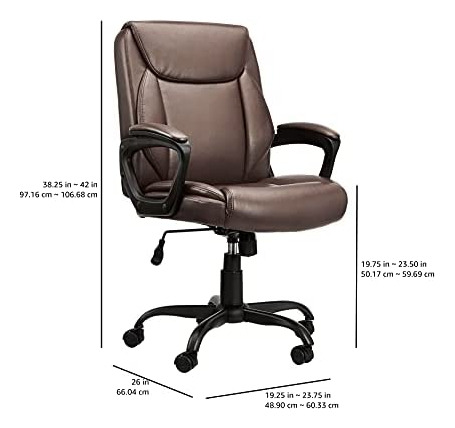 Silla De Escritorio Para Computadora De Oficina Con Respaldo