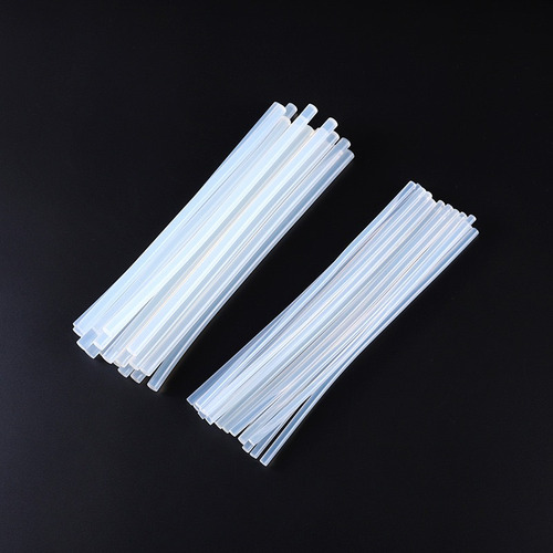 Barras De Silicona Delgada Pegamento 7x180mm X 30 Unidades