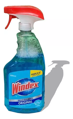 Limpiador de Vidrios en Atomizador Windex Original 640ml