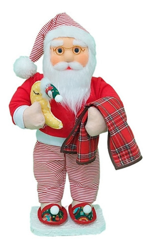 Boneco Natal Papai Noel Dorminhoco 50cm Padaria Restaurante NÃO SE APLICA