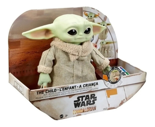 Baby Yoda Animatronico Control Remoto Grogu Mandalorian Star