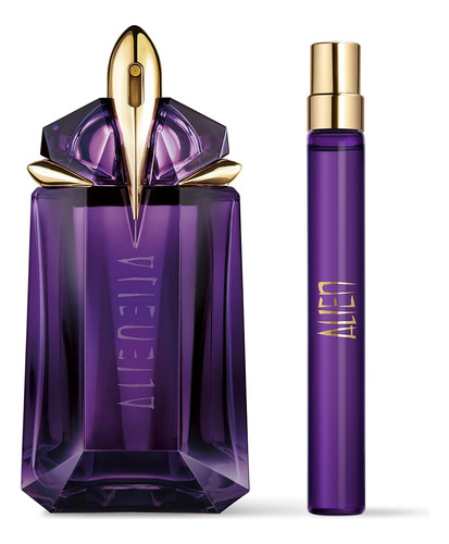 Set De Perfume Mugler Alien Eau De Parfum Para Mujer 60 Ml +