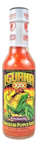 Iguana Salsa Picante, Xxx Pimienta Habanero, 5 Onzas Liquida