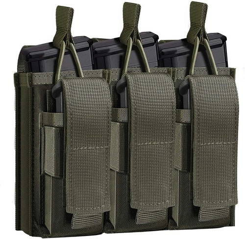 Porta Cargador Tactical Mag Pouch Open-top Molle Double/trip