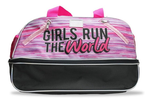 Bolso Deportivo C Bolsillos Girl Amplio Gym Deporte 