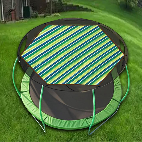 Cubierta De Tono De Trampolín Canopy 14 Pies Para 6 Polos