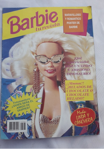 Revista Historieta ** Barbie La Revista  ** Año 1993 Luis Mi