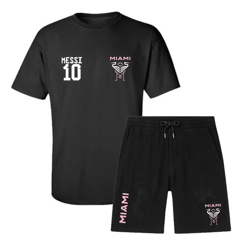 Remera + Short - Inter Miami - Escudo / Fútbol / Logo