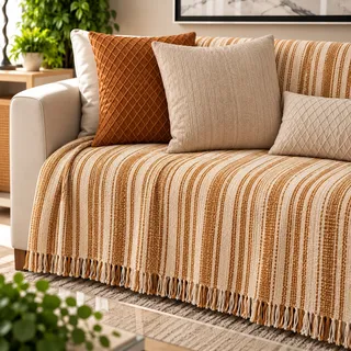 Manta Para Sofa 300 X 180 Super Grande Decorativa Luxuosa