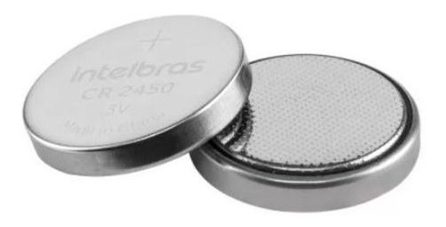 Bateria De Litio 3v Cr 2450 Intelbras Blister 5 Unidades