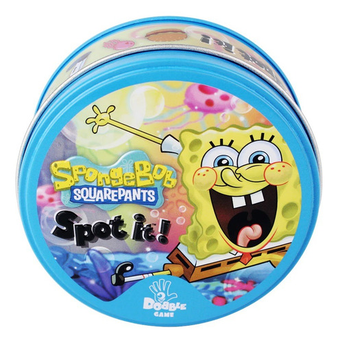 Dobble Bob Esponja / Spot It / Juego De Mesa Cartas