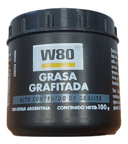 Grasa Grafitada Pote 100 Grs W80