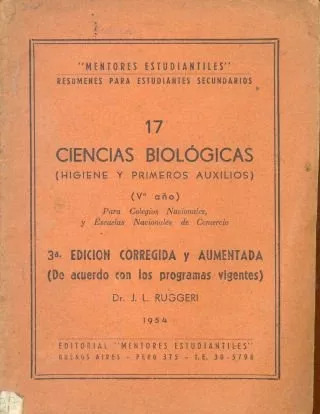 Ciencias Biológicas 17 - Resumenes Para Estudiar Secundarios