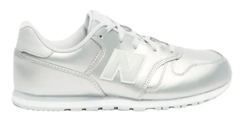 New balance cheap plateadas niña