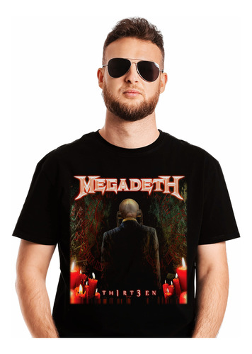 Polera Megadeth Thirteen Metal Abominatron