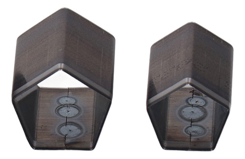 Leather Punching Dies Set 4pcs Pentagon Cutting Die Alloy