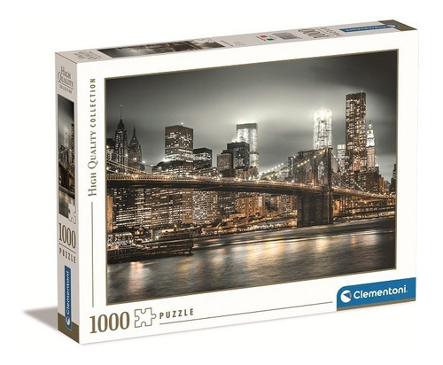 New York Skyline - Puzzle Clementoni X  1000 Pzas. - 39366