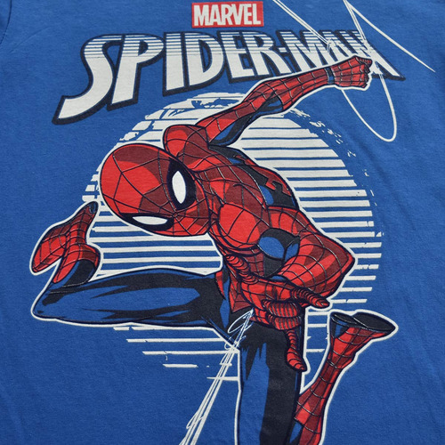 Conjunto Playera Y Short Para Niño Spiderman Marvel Oficial