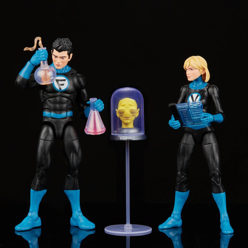Franklin Y Valeria Richards 4 Fantasticos Marvel Legends