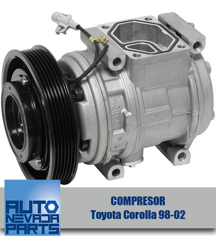 Compresor De A/c Para Toyota Corolla Del 1998 Al 2002.