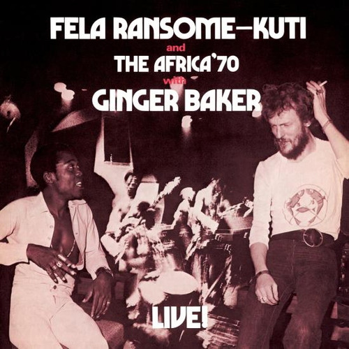 Kuti Fela Fela Live With Ginger Baker Usa Import Lp Vinilo